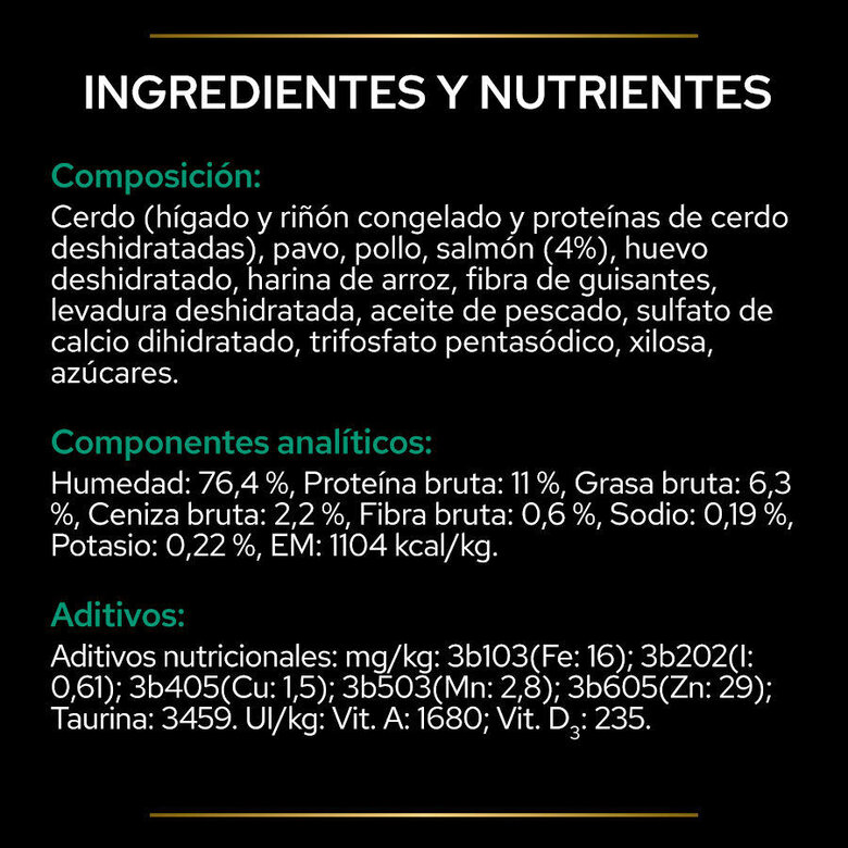 10 saquetas x 85 g Pro Plan Veterinary Diets Feline Gastrointestinal Salmão em Molho saquetas para gatos - Multipack,  Imagem número 5 10 saquetas x 85 g Pro Plan Veterinary Diets Feline Gastrointestinal Salmão em Molho saquetas para gatos - Multipack, , large Imagem número 5